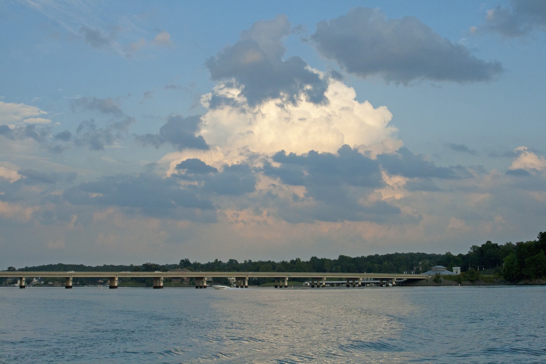 The Buster Boyd Bridge over Lake Wylie